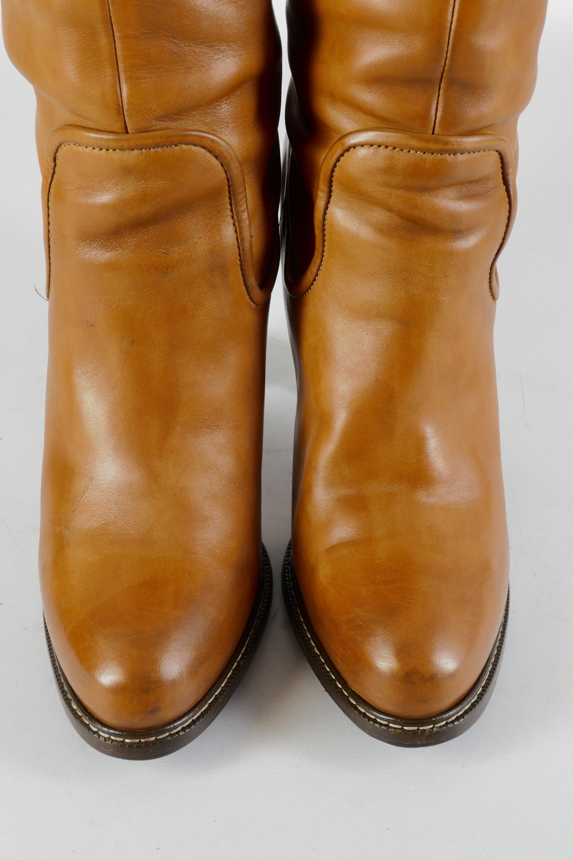 BUUTS Boss Orange Stiefel Leder cognac 224036-7