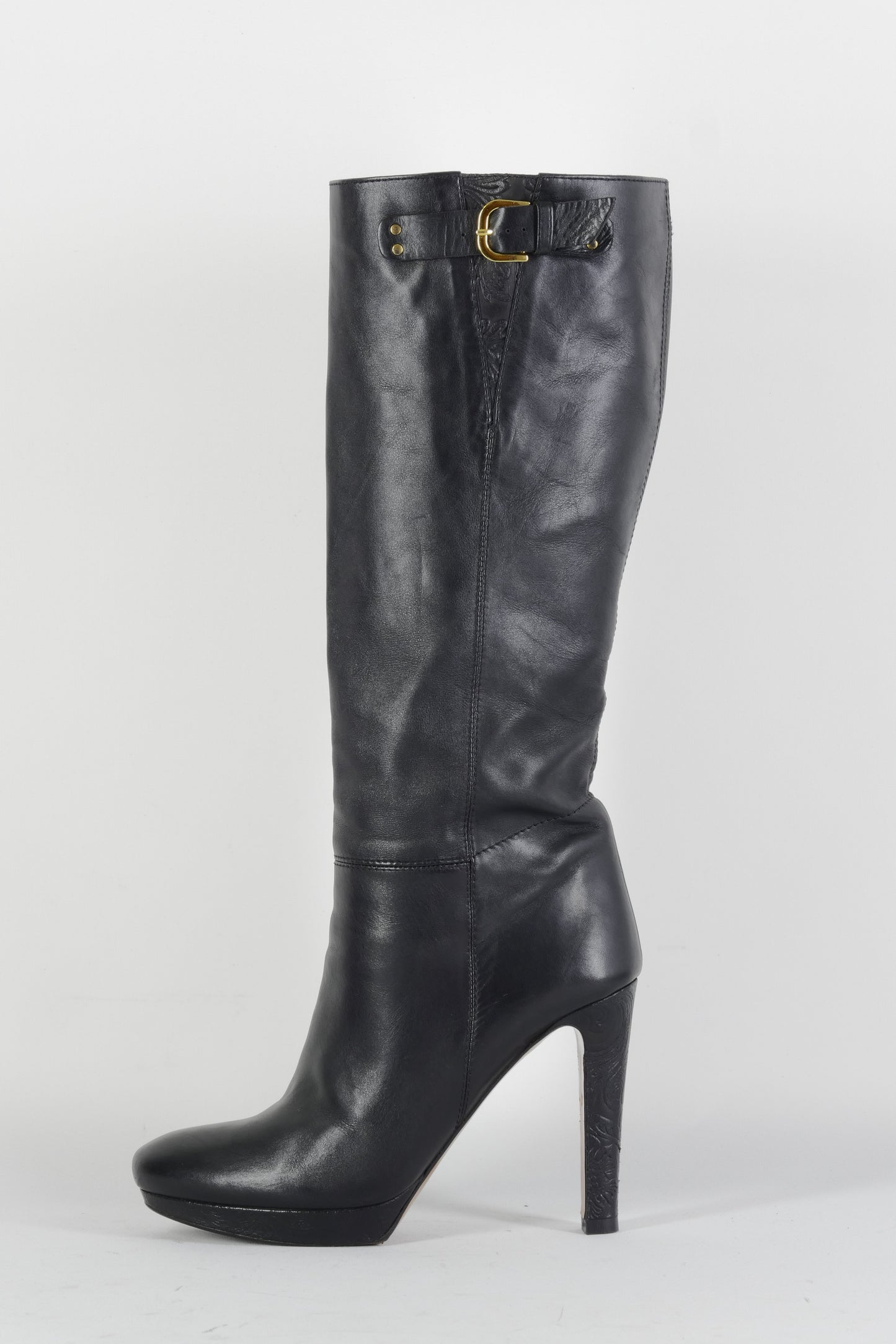 BUUTS Boss Orange Stiefel Leder schwarz 224037-1