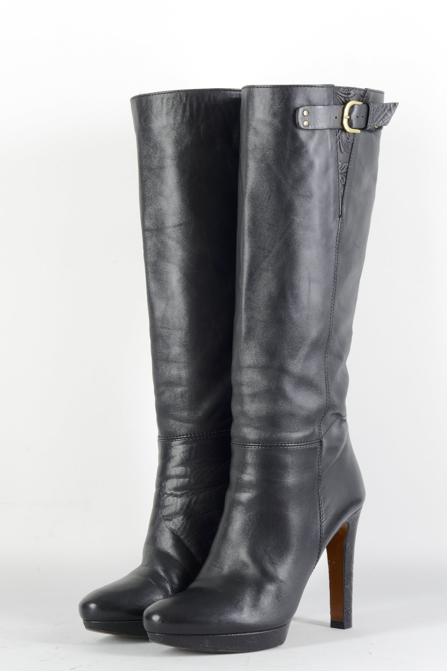 BUUTS Boss Orange Stiefel Leder schwarz 224037-2
