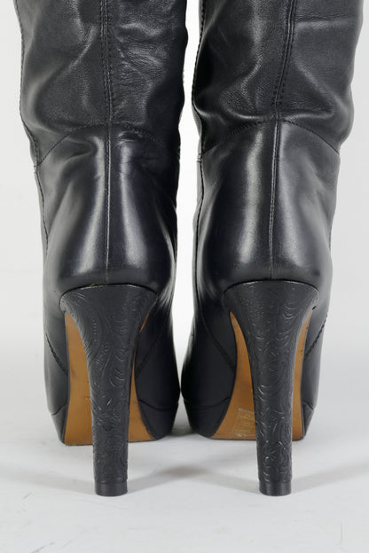 BUUTS Boss Orange Stiefel Leder schwarz 224037-6