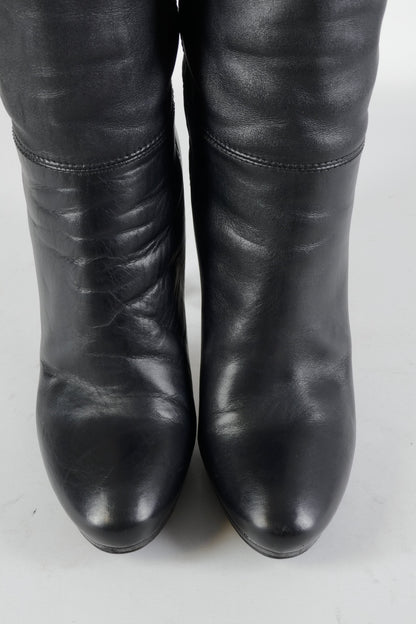 BUUTS Boss Orange Stiefel Leder schwarz 224037-7