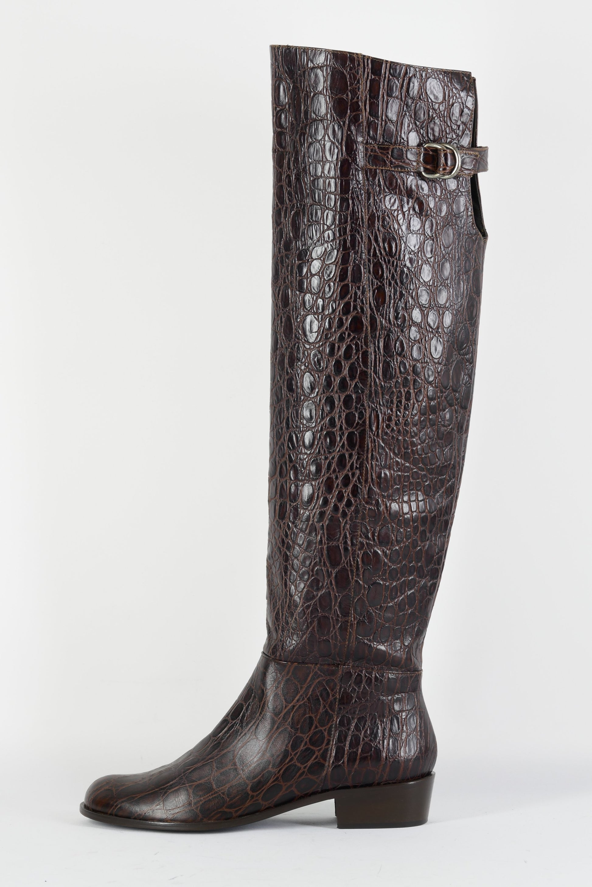 BUUTS Patrizia Pepe Hohe Stiefel Fell braun 224039-1