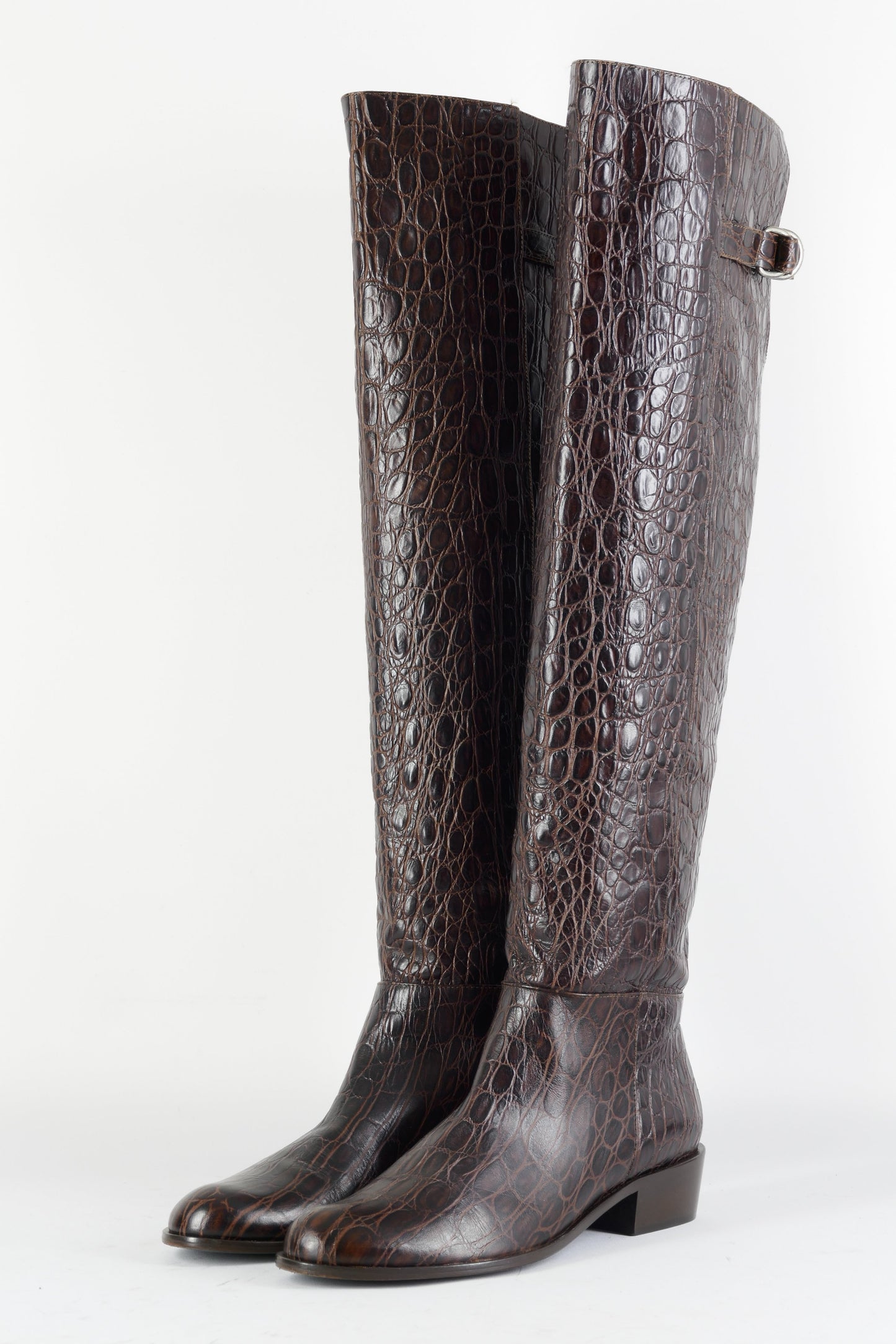 BUUTS Patrizia Pepe Hohe Stiefel Fell braun 224039-2