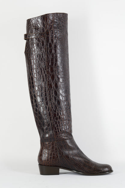 BUUTS Patrizia Pepe Hohe Stiefel Fell braun 224039-3