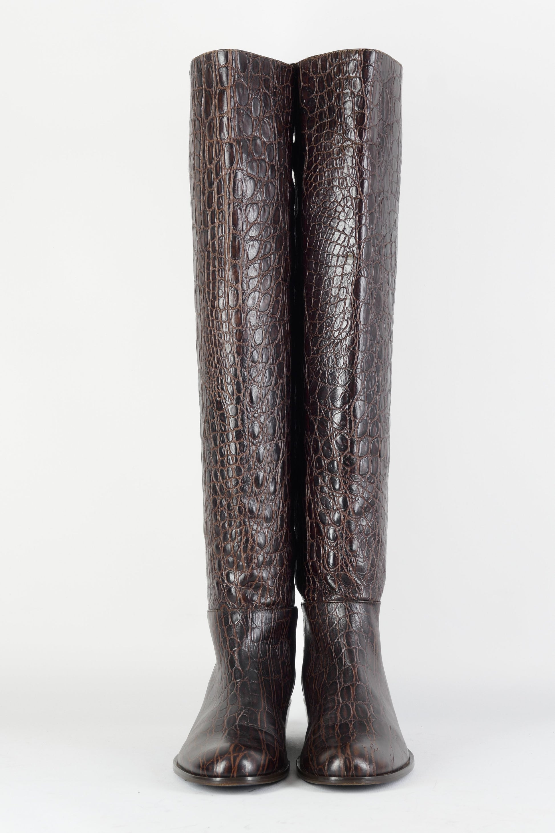 BUUTS Patrizia Pepe Hohe Stiefel Fell braun 224039-4