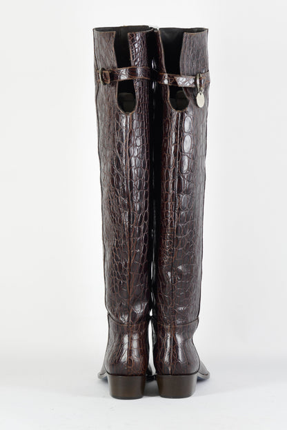 BUUTS Patrizia Pepe Hohe Stiefel Fell braun 224039-5
