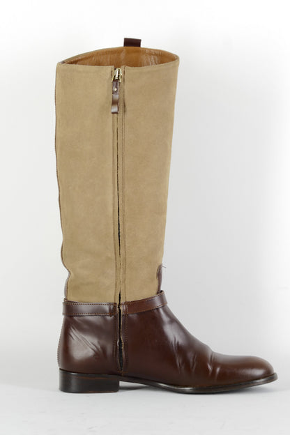 BUUTS Massimo Dutti Stiefel Leder braun 224040-3