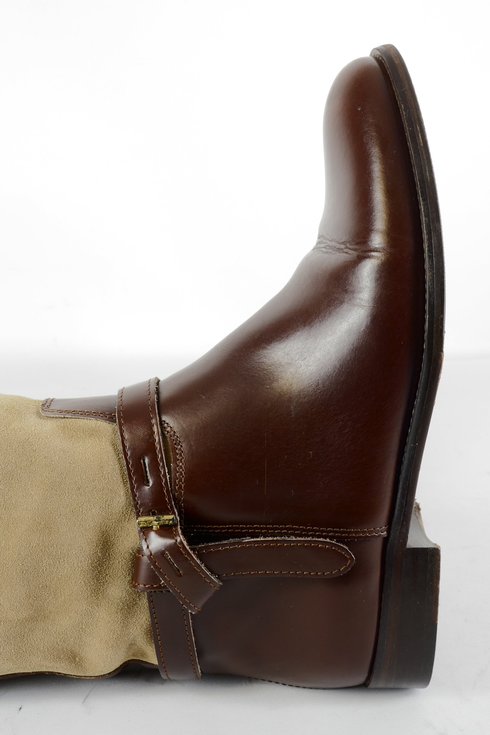 BUUTS Massimo Dutti Stiefel Leder braun 224040-9