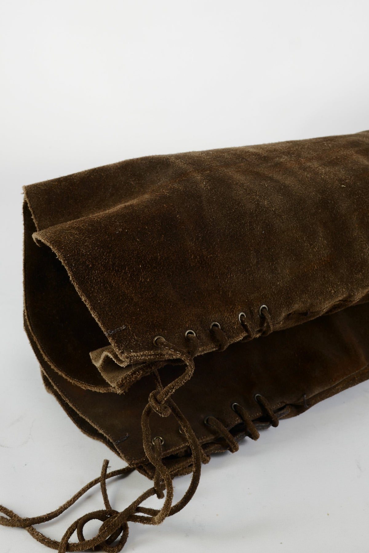 BUUTS Massimo Dutti Overknees Wildleder dunkelbraun 224044-9