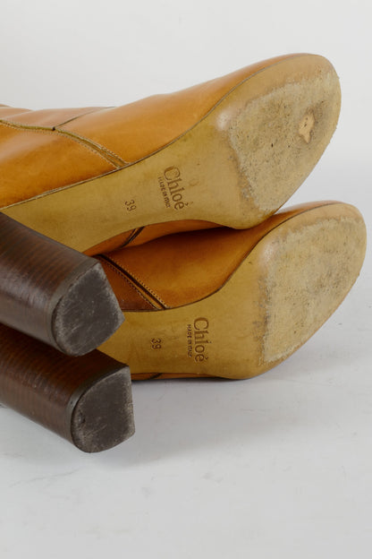 BUUTS Chloé Stiefel Leder cognac 224045-8
