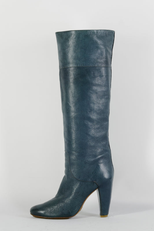 BUUTS Boss Stiefel Leder grün 224046-1