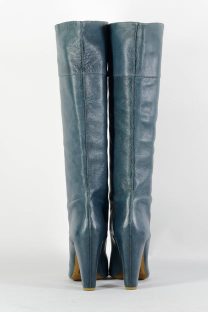 BUUTS Boss Stiefel Leder grün 224046-5