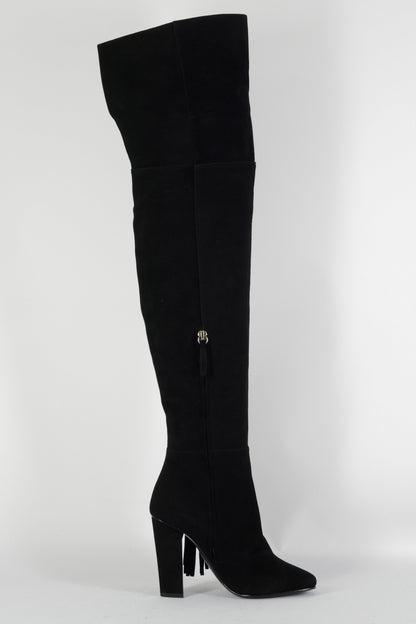 BUUTS Giuseppe Zanotti Overknees Wildleder schwarz 224047-3