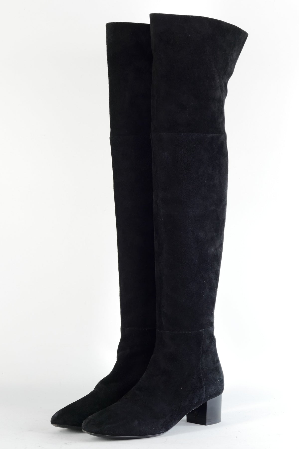 BUUTS Tom Ford Overknees Wildleder schwarz 224048-2