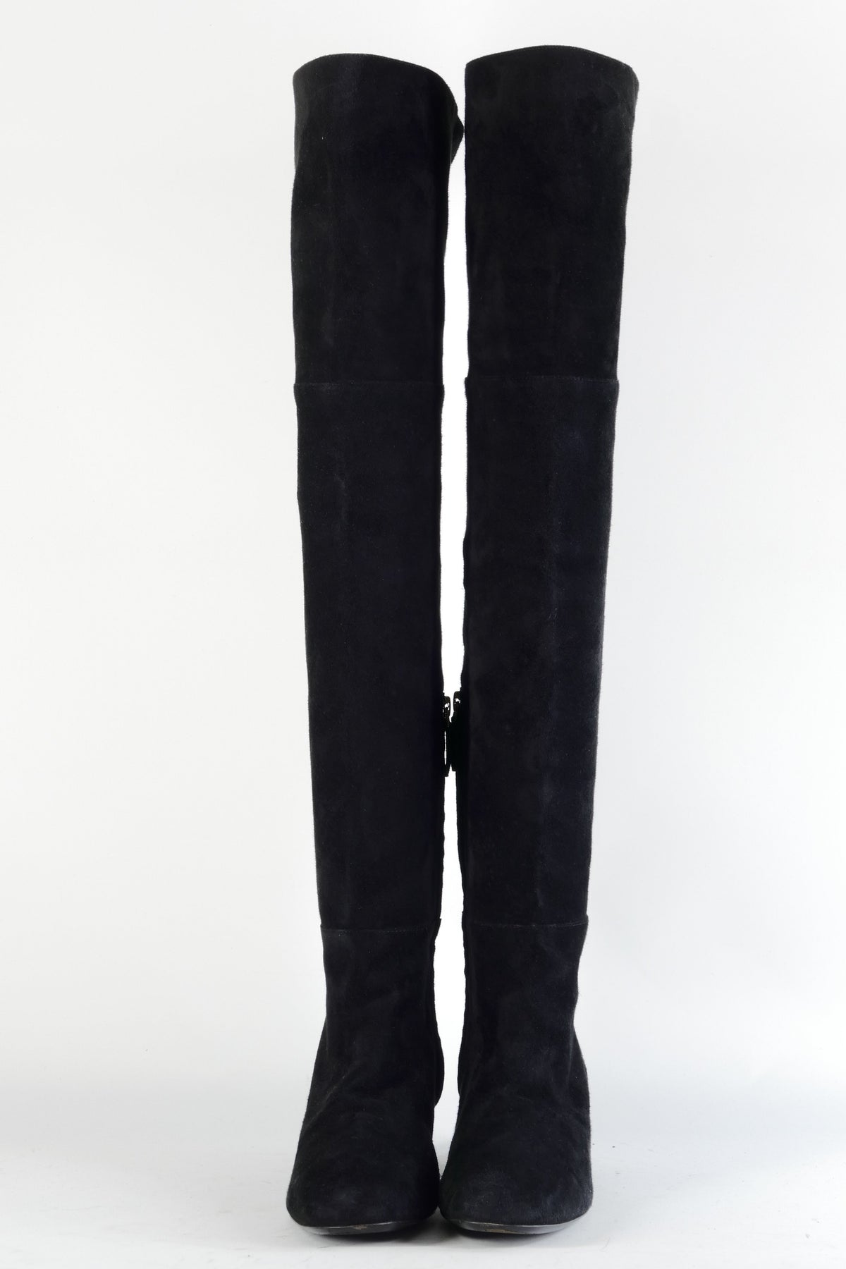 BUUTS Tom Ford Overknees Wildleder schwarz 224048-4