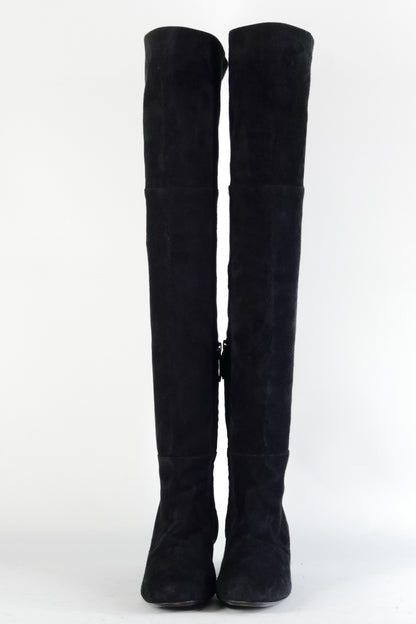 BUUTS Tom Ford Overknees Wildleder schwarz 224048-4