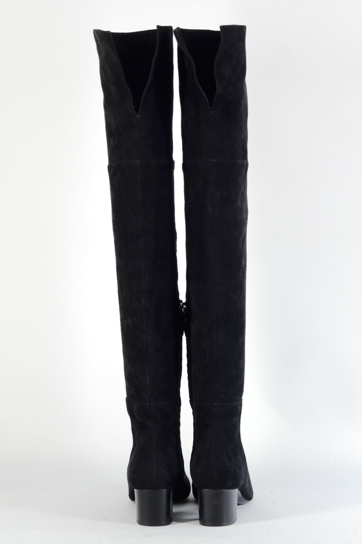 BUUTS Tom Ford Overknees Wildleder schwarz 224048-5
