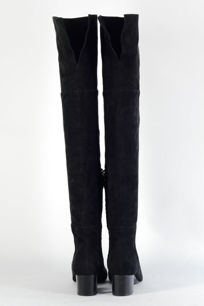 BUUTS Tom Ford Overknees Wildleder schwarz 224048-5