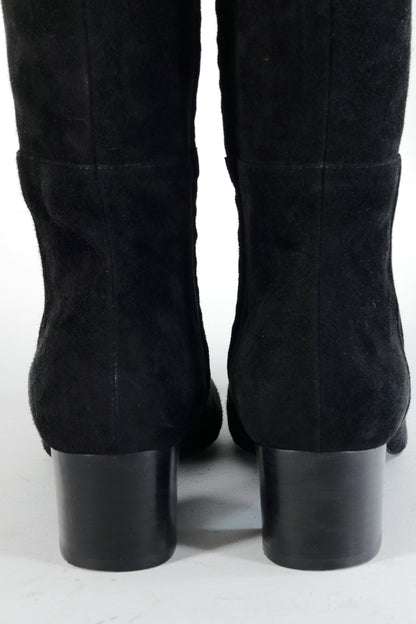 BUUTS Tom Ford Overknees Wildleder schwarz 224048-6