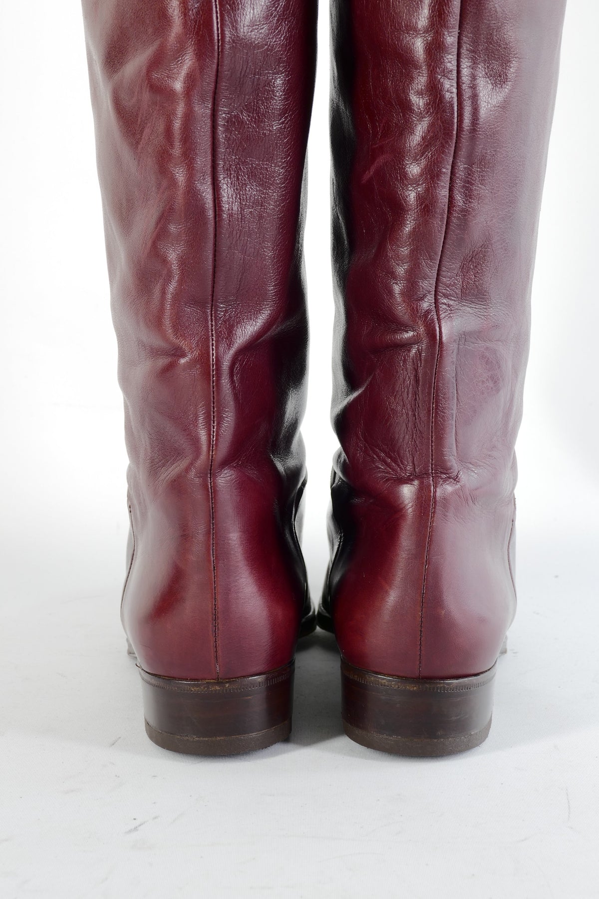 BUUTS Pollini Vintage-Stiefel Leder bordeaux 224049-6
