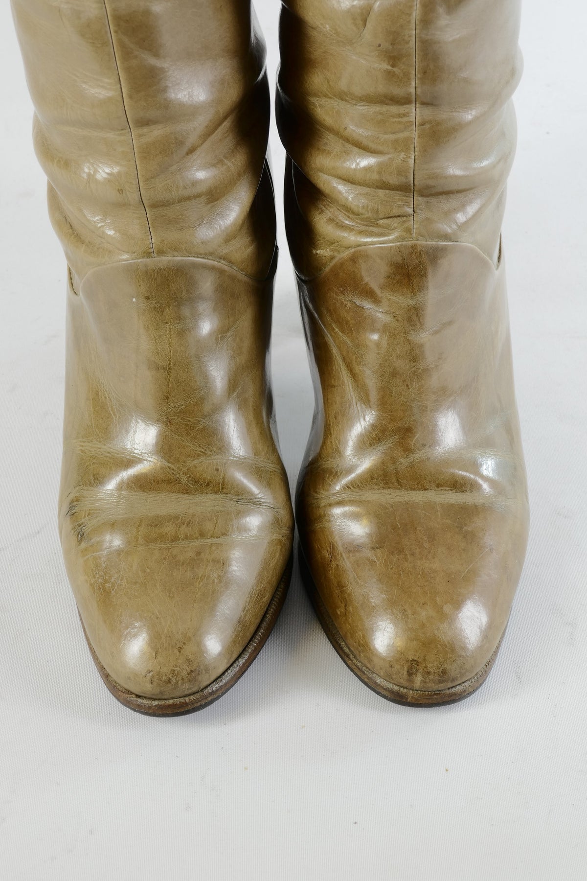 BUUTS Madras Vintage-Stiefel Leder schlamm 224050-7