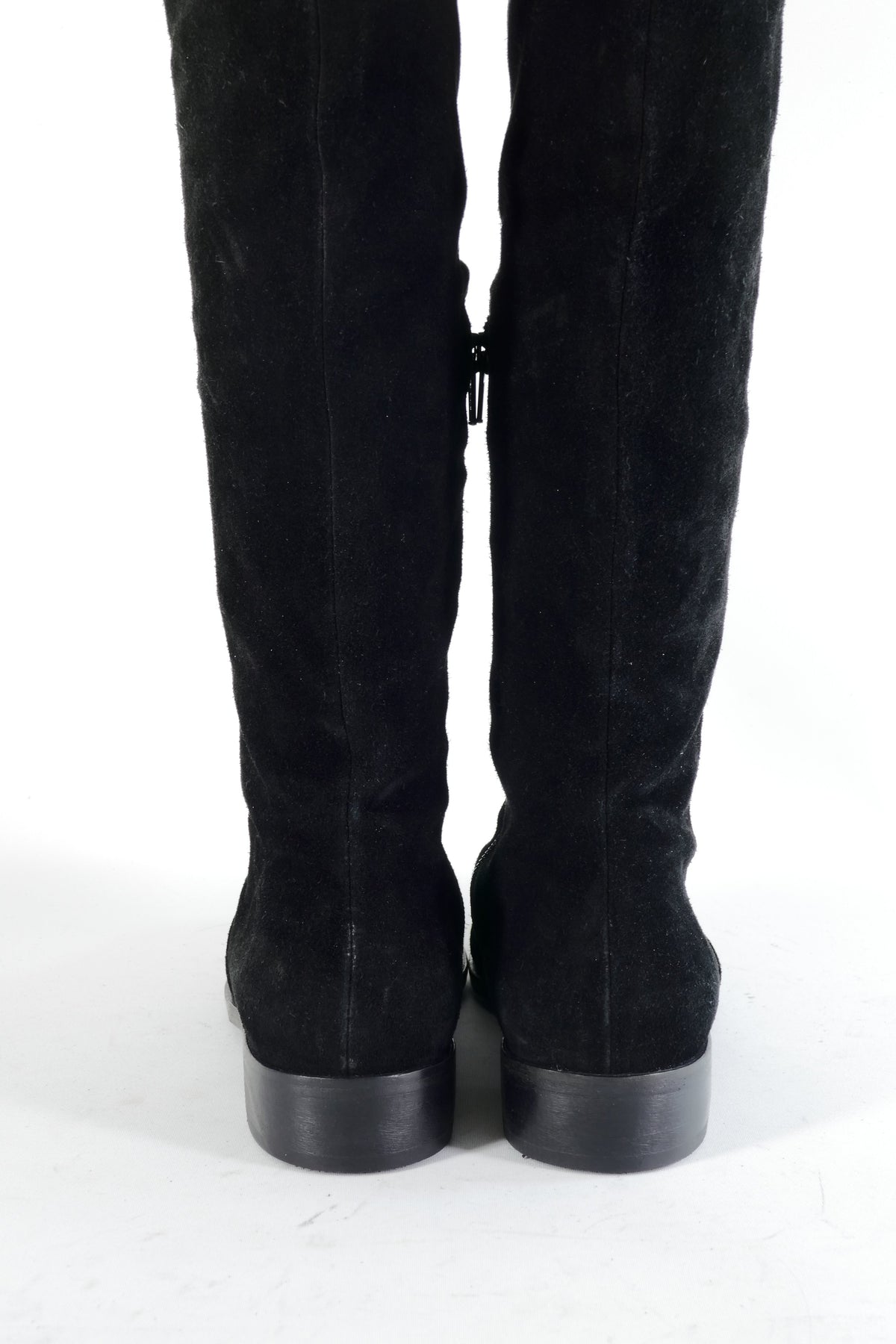 BUUTS Navyboot Overknees Wildleder schwarz 224055-6