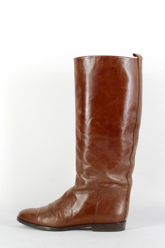 BUUTS Gregor Vintage-Stiefel Leder kastanie 224056-1