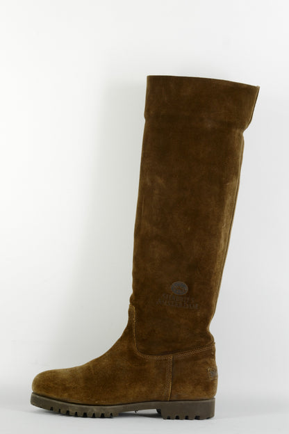 BUUTS Shabbies Hohe Stiefel Wildleder braun 224058-1