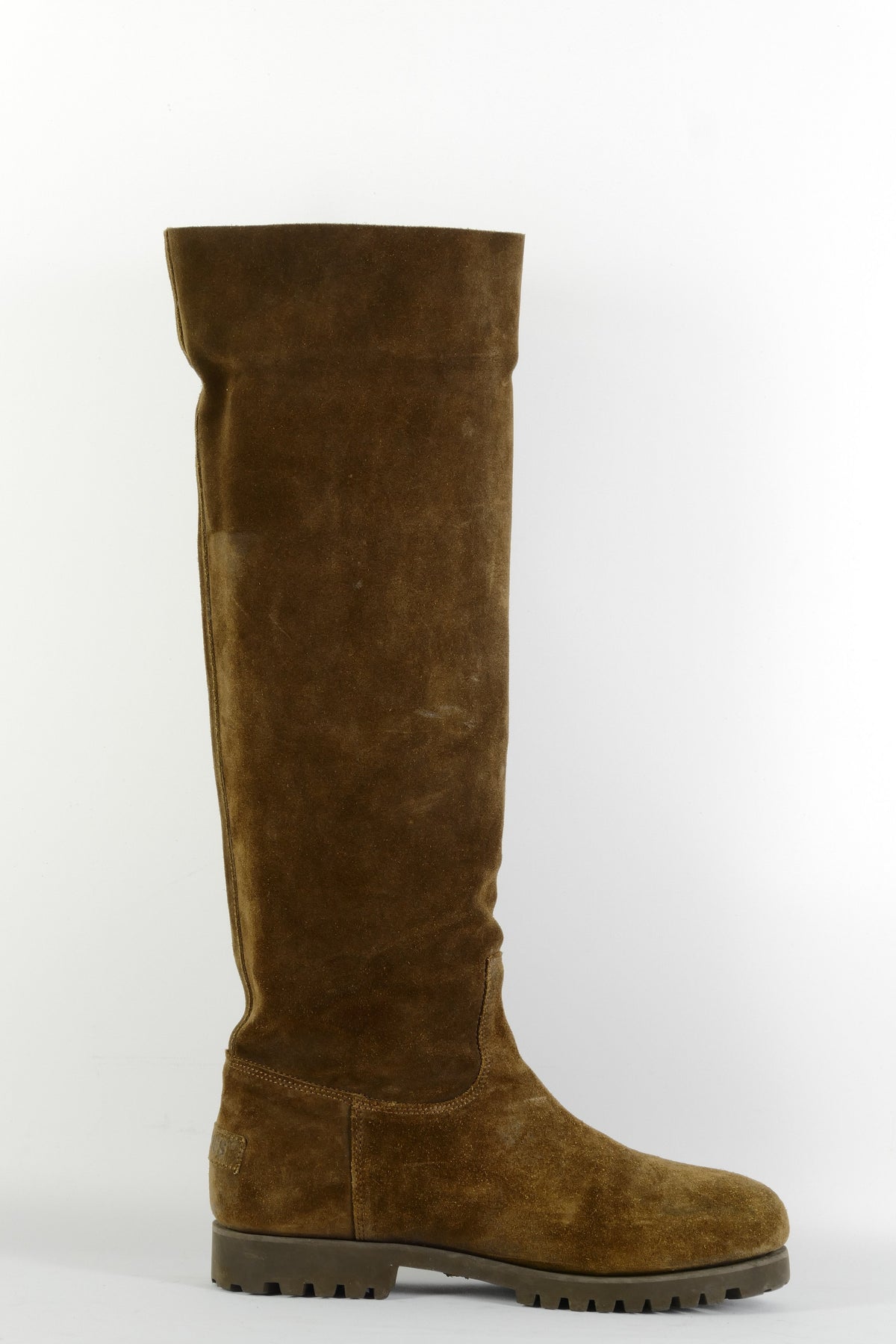 BUUTS Shabbies Hohe Stiefel Wildleder braun 224058-3