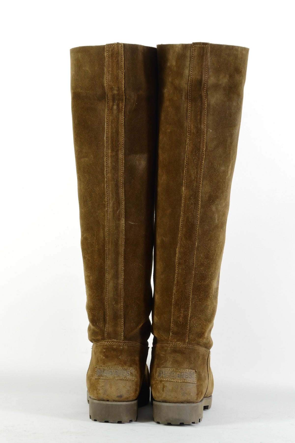 BUUTS Shabbies Hohe Stiefel Wildleder braun 224058-5