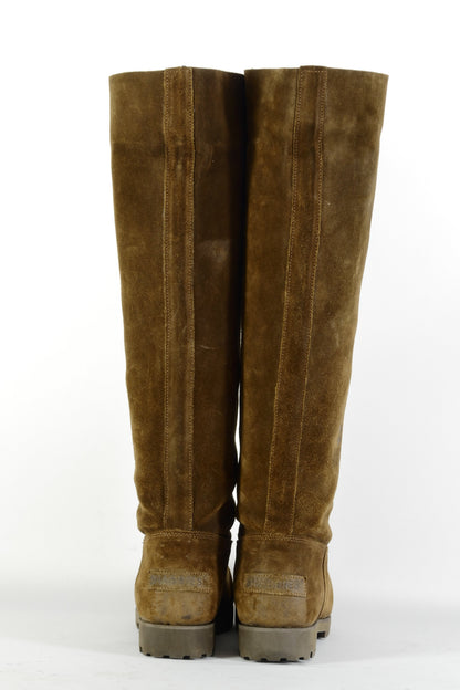BUUTS Shabbies Hohe Stiefel Wildleder braun 224058-5