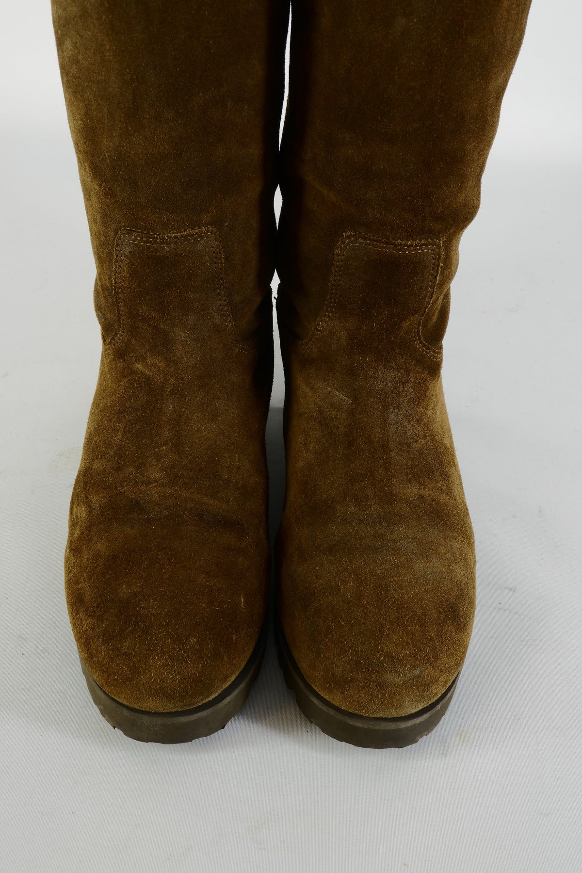 BUUTS Shabbies Hohe Stiefel Wildleder braun 224058-7