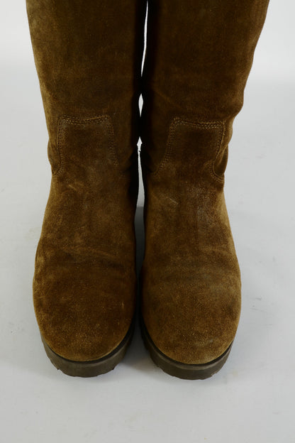 BUUTS Shabbies Hohe Stiefel Wildleder braun 224058-7