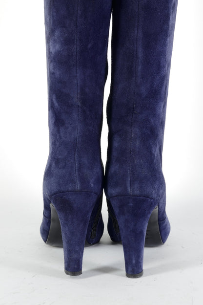 BUUTS Luca Simone Stiefel Wildleder blau 224060-6