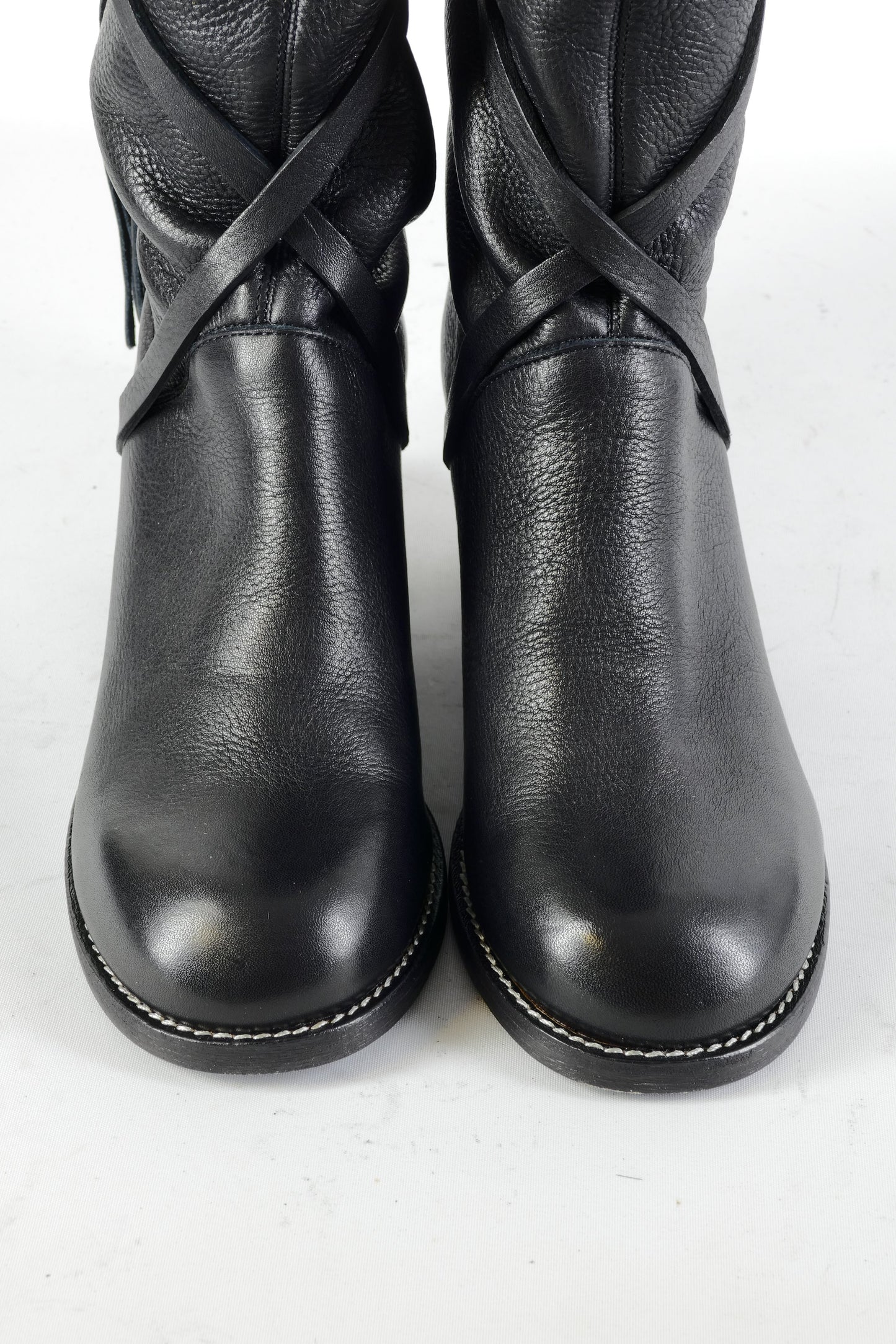 BUUTS See by Chloé Overknees Leder schwarz 224062-10