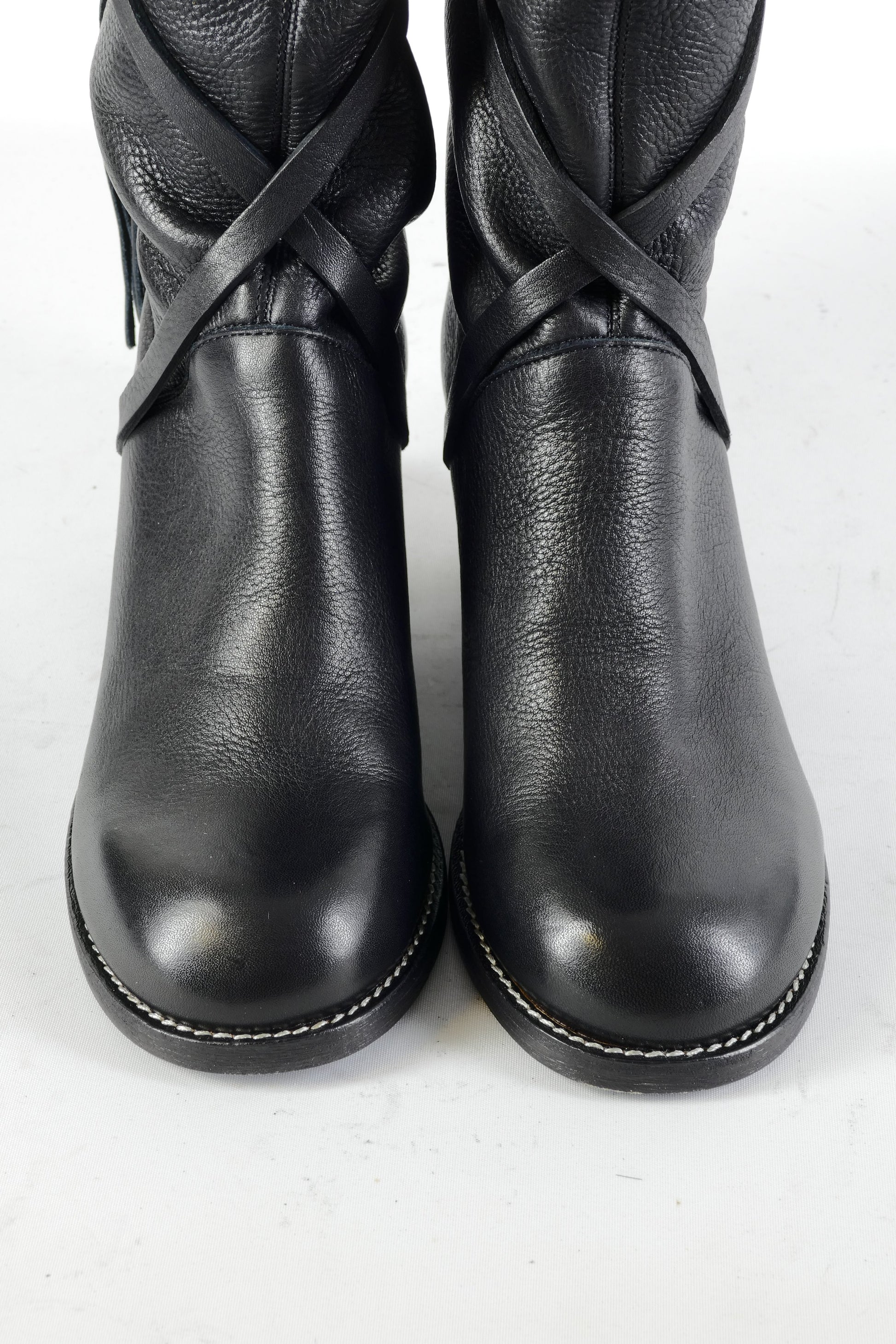 BUUTS See by Chloé Overknees Leder schwarz 224062-10