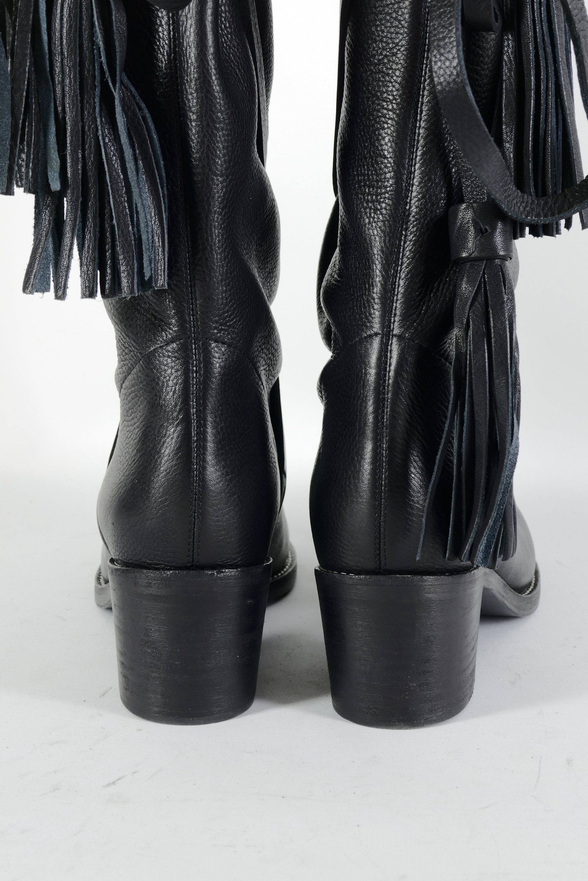 BUUTS See by Chloé Overknees Leder schwarz 224062-9