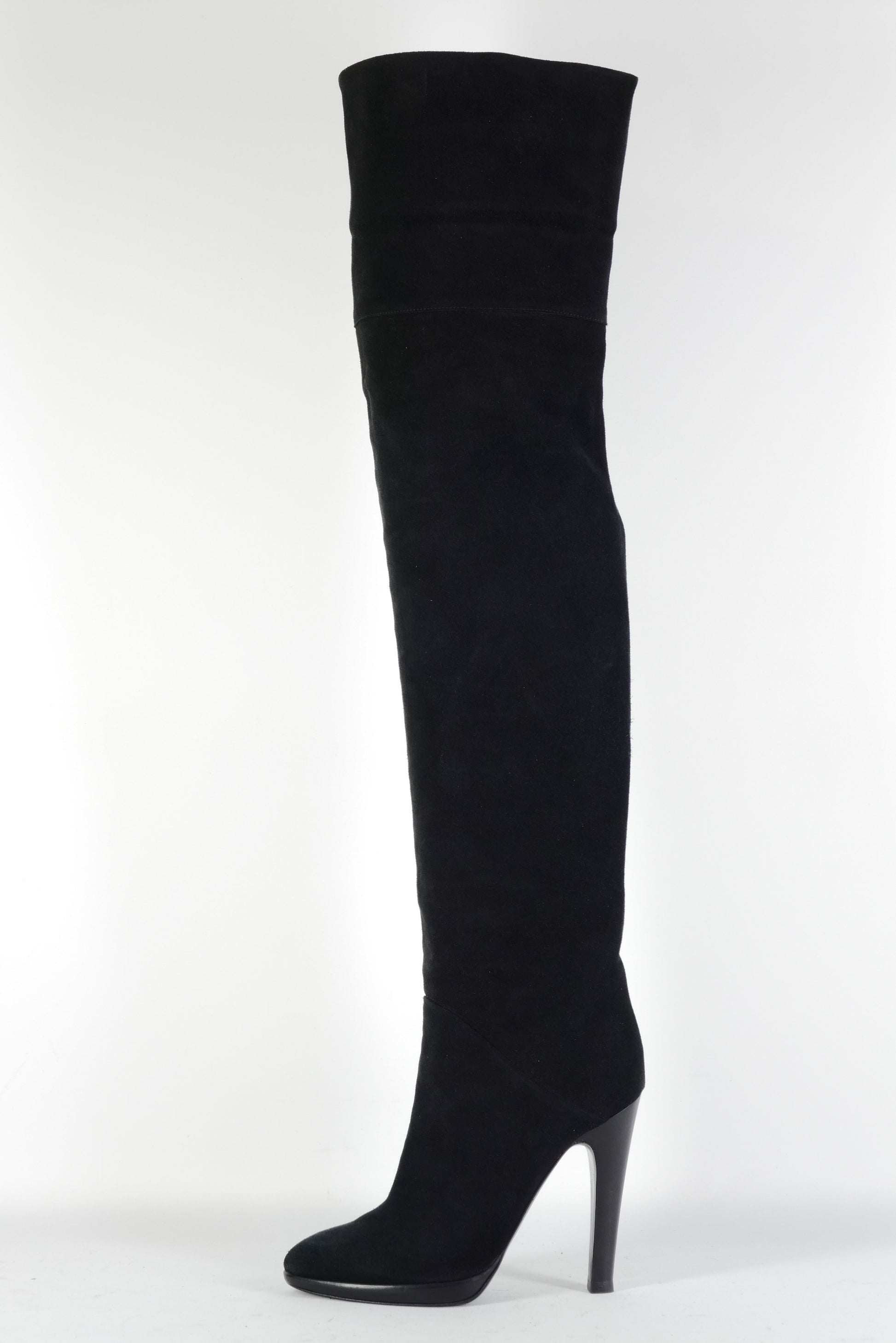 BUUTS Giuseppe Zanotti Overknees Wildleder schwarz 224063-1