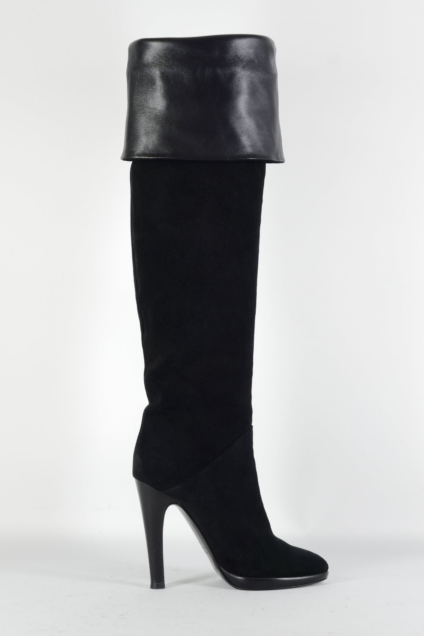 BUUTS Giuseppe Zanotti Overknees Wildleder schwarz 224063-10