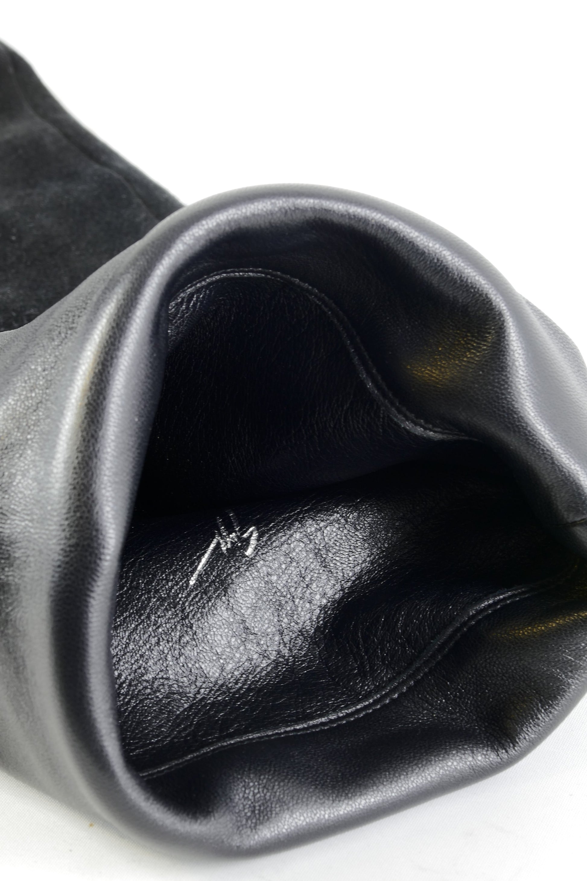 BUUTS Giuseppe Zanotti Overknees Wildleder schwarz 224063-11