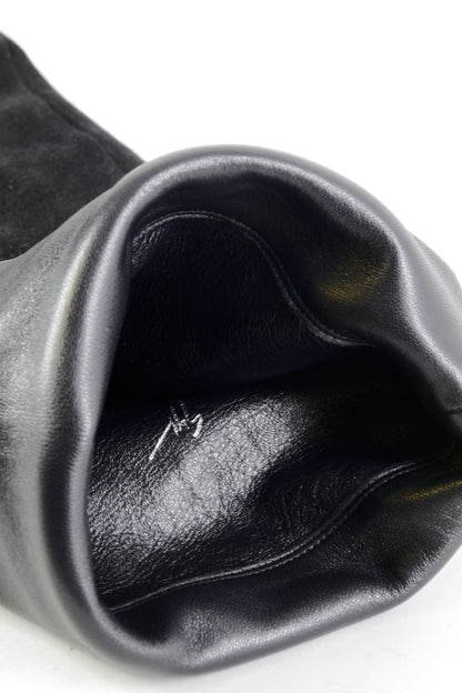 BUUTS Giuseppe Zanotti Overknees Wildleder schwarz 224063-11