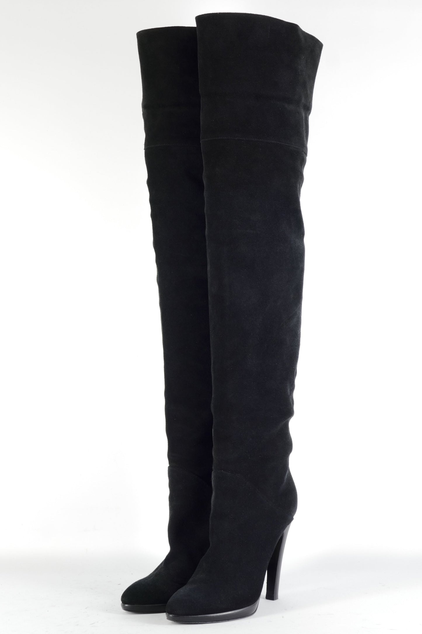 BUUTS Giuseppe Zanotti Overknees Wildleder schwarz 224063-2