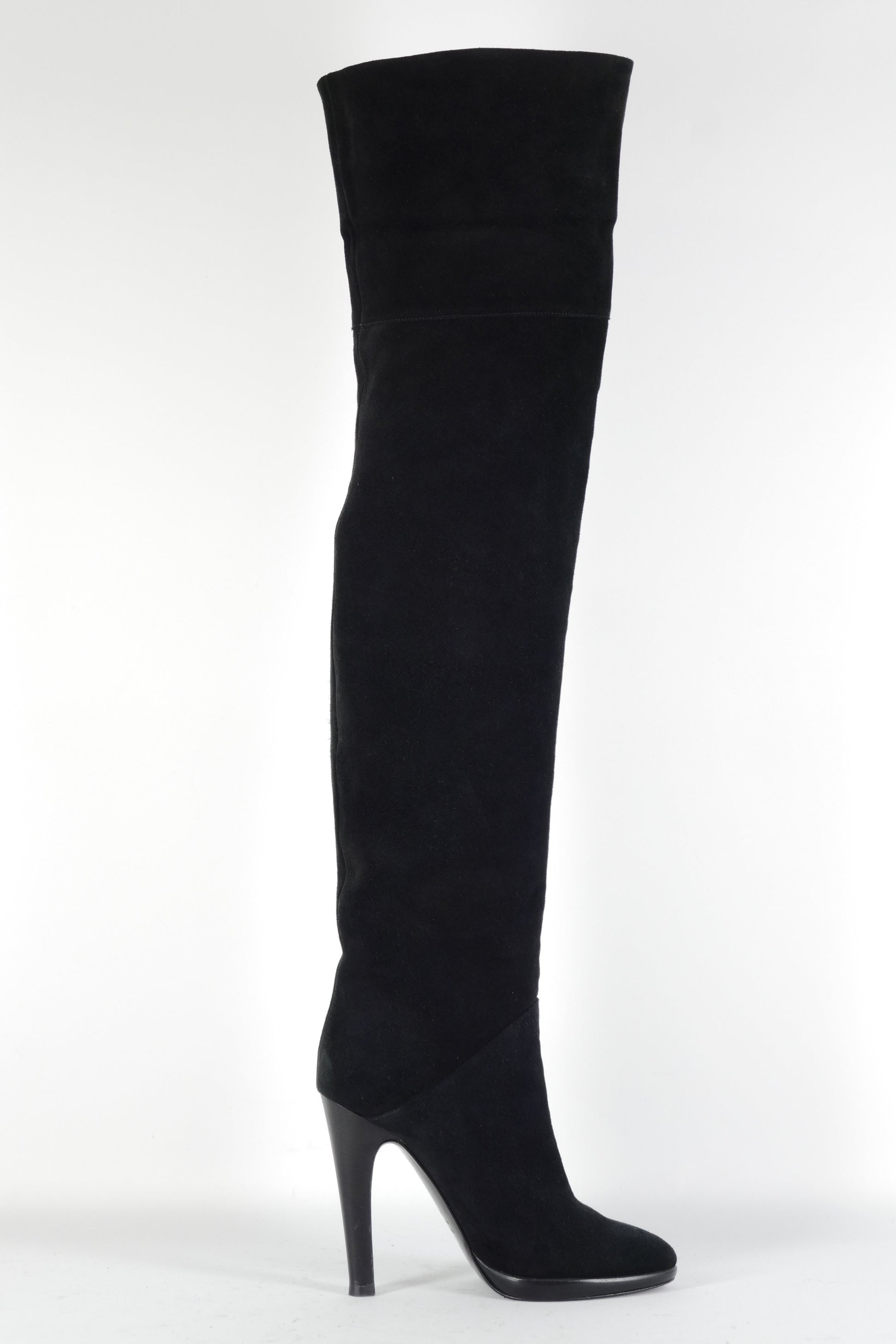 BUUTS Giuseppe Zanotti Overknees Wildleder schwarz 224063-3