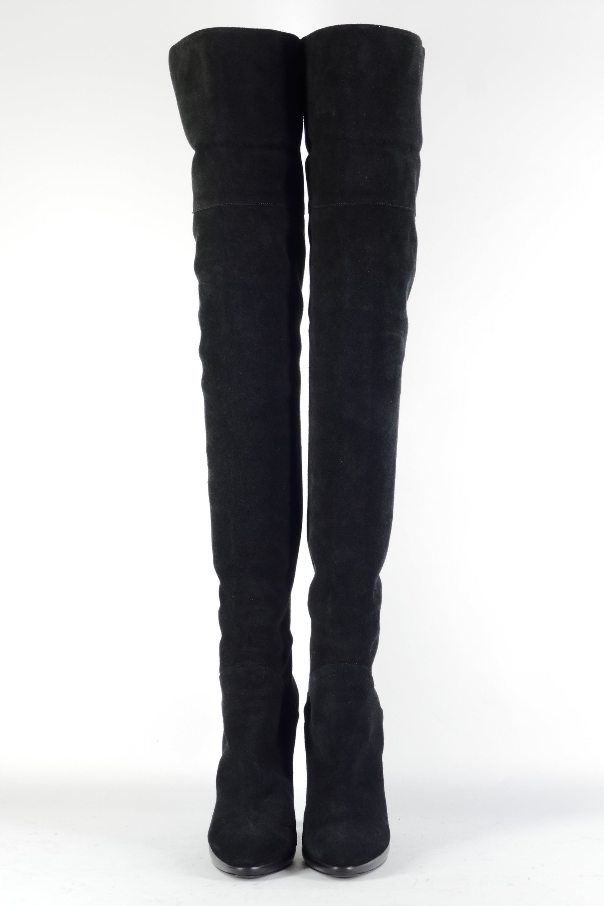 BUUTS Giuseppe Zanotti Overknees Wildleder schwarz 224063-4