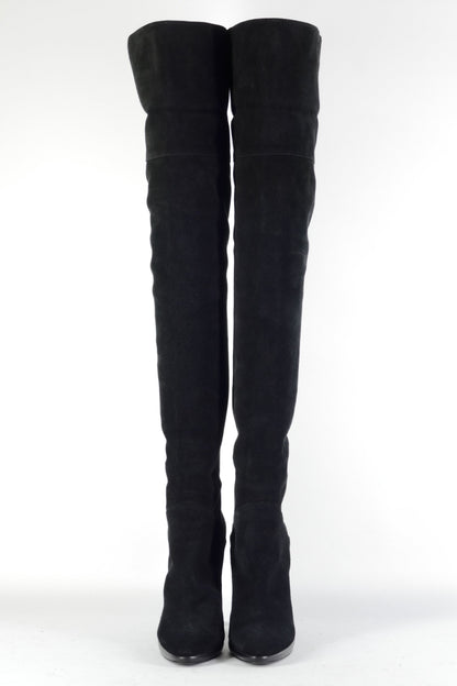 BUUTS Giuseppe Zanotti Overknees Wildleder schwarz 224063-4
