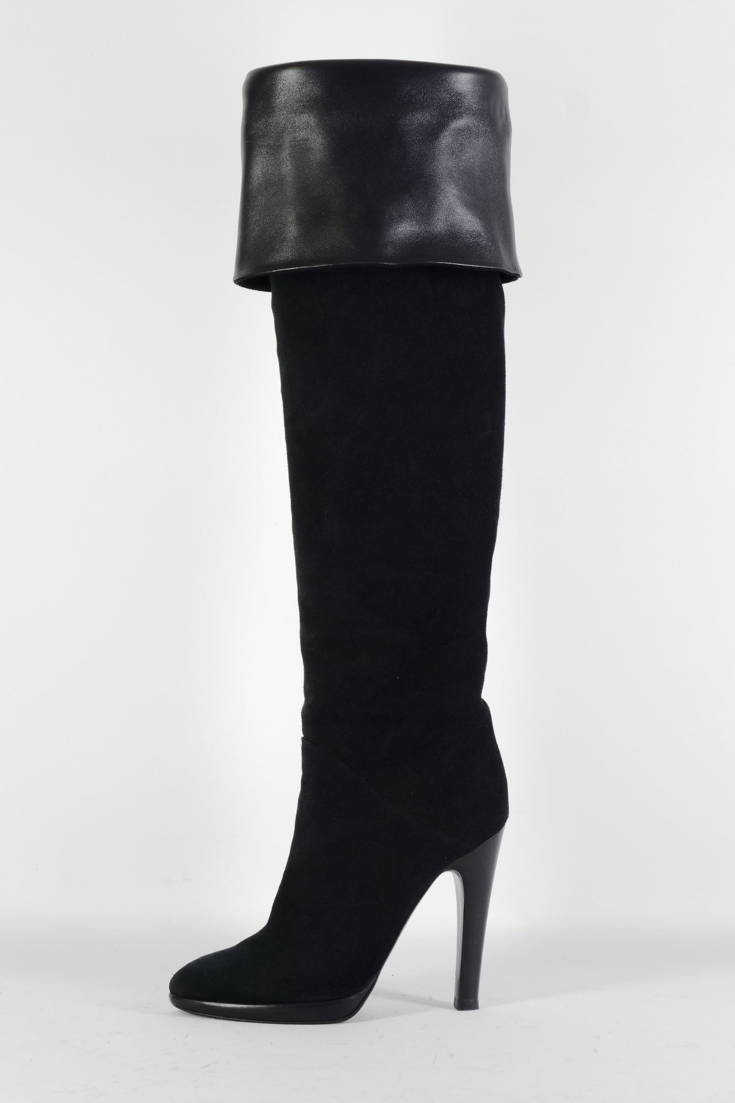 BUUTS Giuseppe Zanotti Overknees Wildleder schwarz 224063-9