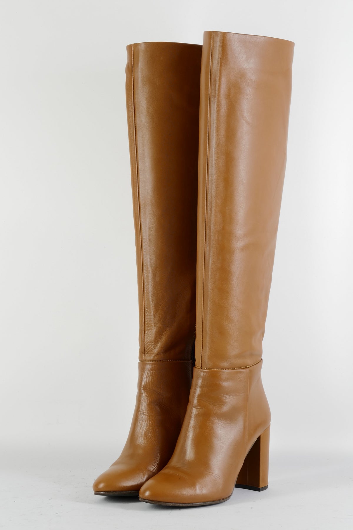 BUUTS Minelli Hohe Stiefel Leder cognac 224064-2