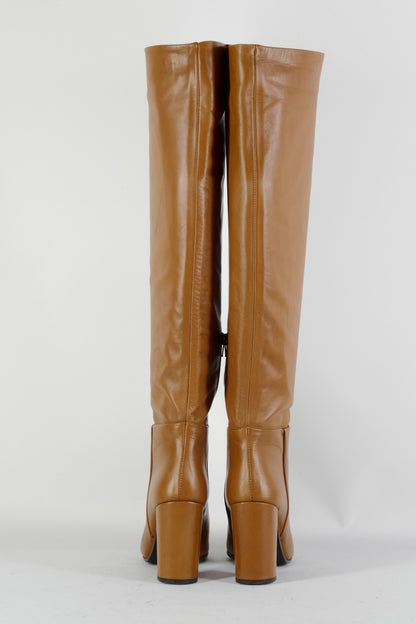 BUUTS Minelli Hohe Stiefel Leder cognac 224064-5