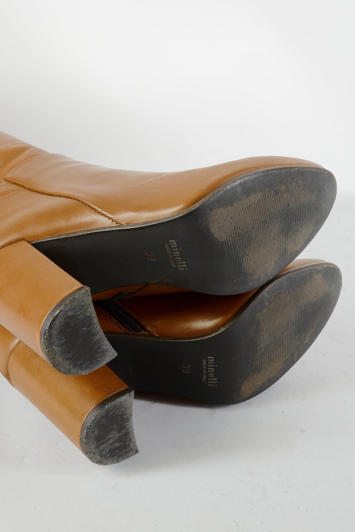 BUUTS Minelli Hohe Stiefel Leder cognac 224064-8