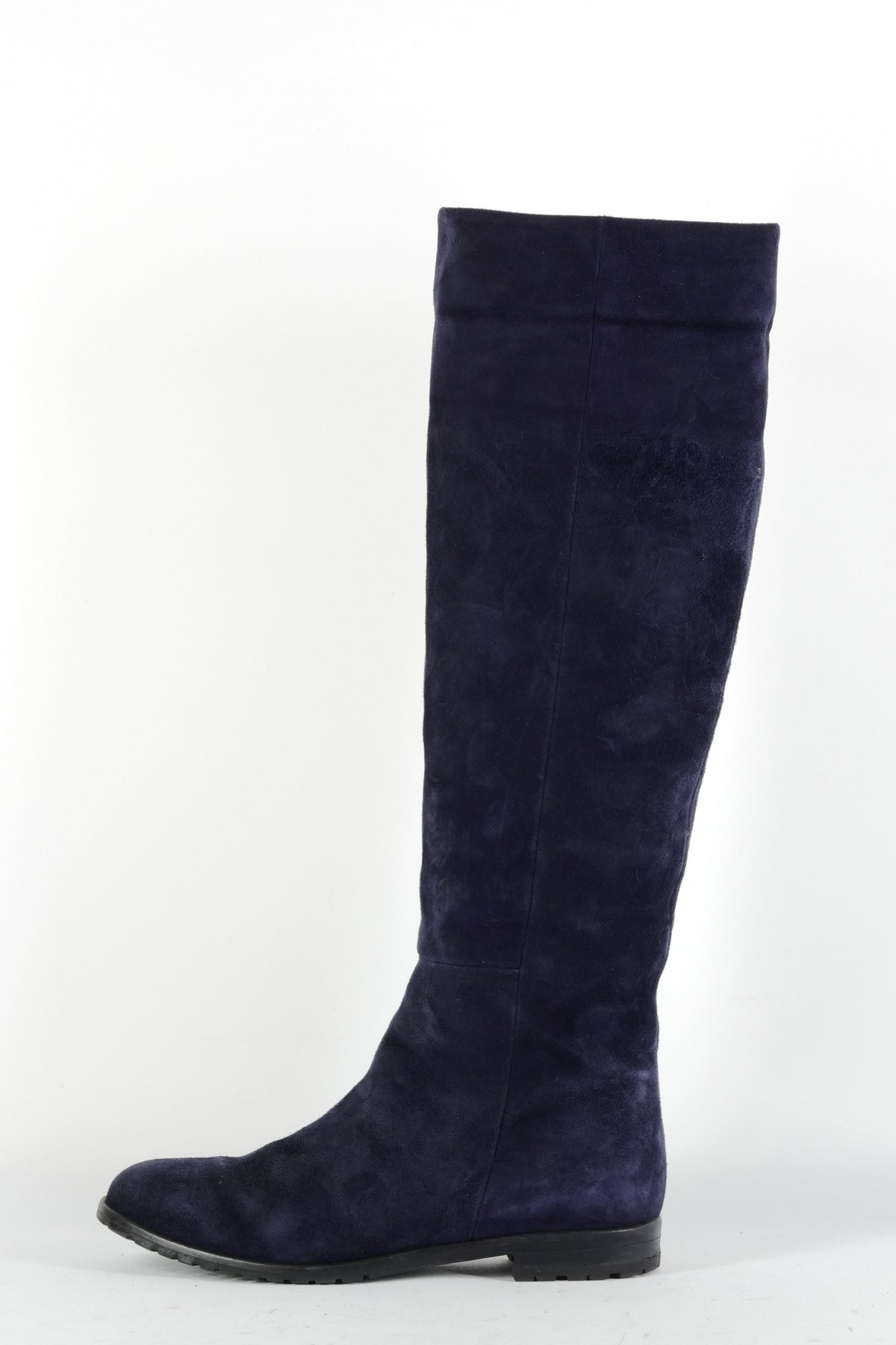 BUUTS JD Hohe Stiefel Wildleder dunkelblau 224065-1